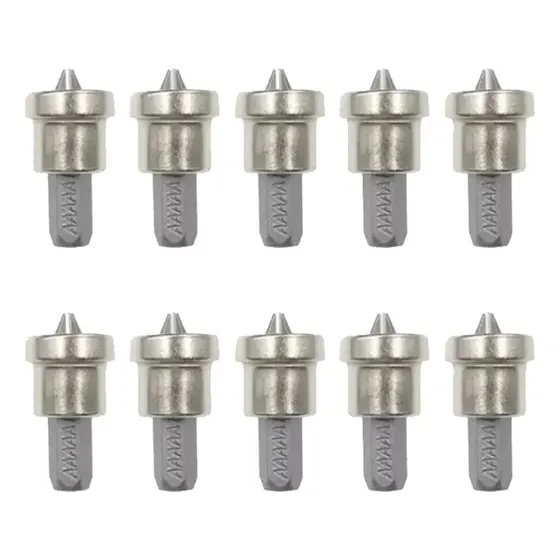 Juego De 10 Puntas Para Drywall Magnéticas