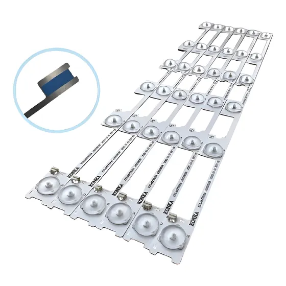 Kit 6 Barras Led Toshiba 48l2400 48l5400 Dl4845 Dl4844 C/ Nf