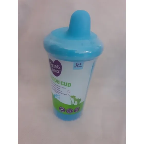 Vaso Acostumbrador Antiderrame  Bebes 9 Oz/ Azul/verde Niño