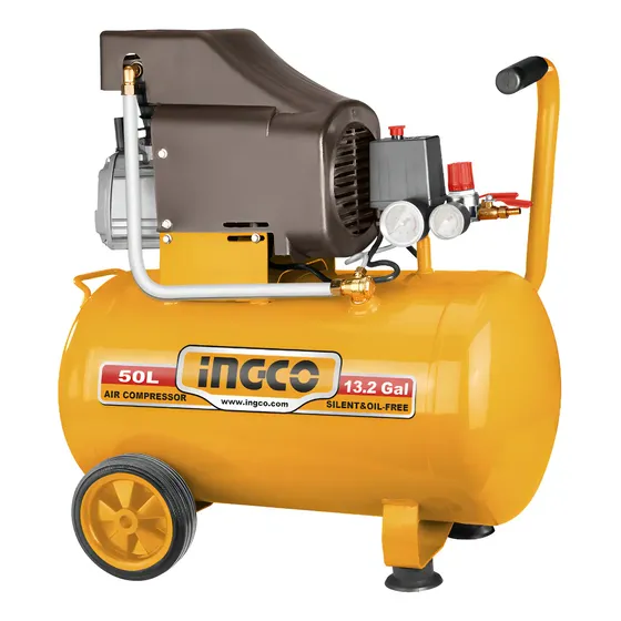 Compresor De Aire 50l 2.5hp 220-240v 96db Ingco Ac255016 Amarillo 50hz\u002F60hz Bifásica | Cuotas sin interés