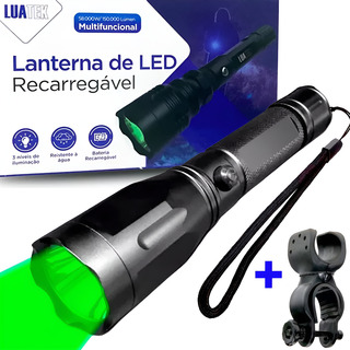 Lanterna Tática Luz Verde Foco Redondo Ideal Caça Pesca Top Lanterna Tática Luz Verde Foco Redondo Ideal Caça Pesca Top