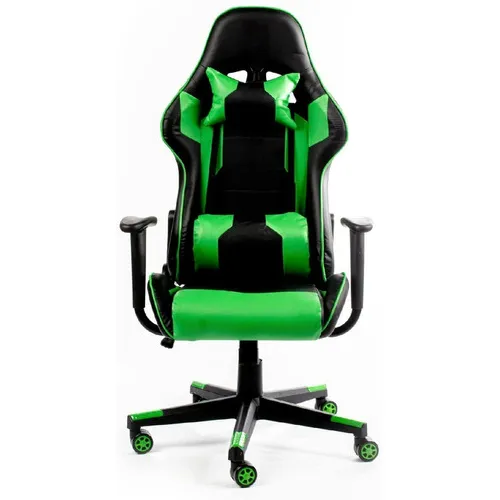Silla Gamer Gaming Consola Pc Ergonomica Reclinable Color Verde