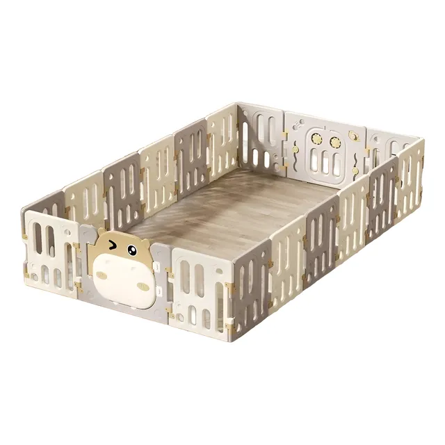 Corral Cerca De Seguridad Bebe,valla Plastica Plegable Juego