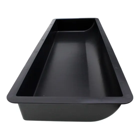 Kit 6 Formas Plásticas Para Meio Fio Guia De Rua 80x25x8