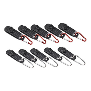 Broches Durables Carpa Abrazadera Toldo Apriete, 10 Unidades Broches Durables Carpa Abrazadera Toldo Apriete, 10 Unidades