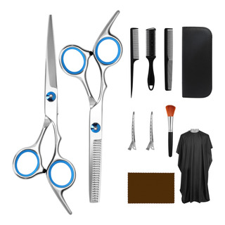 Kit De Tijeras Profesionales Barbero Estilista Para Cabello Kit De Tijeras Profesionales Barbero Estilista Para Cabello
