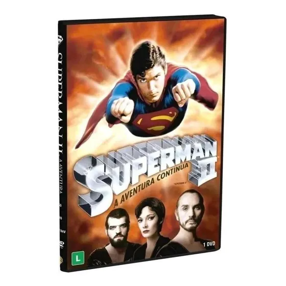 Superman Ii - A Aventura Continua - Dvd - Gene Hackman