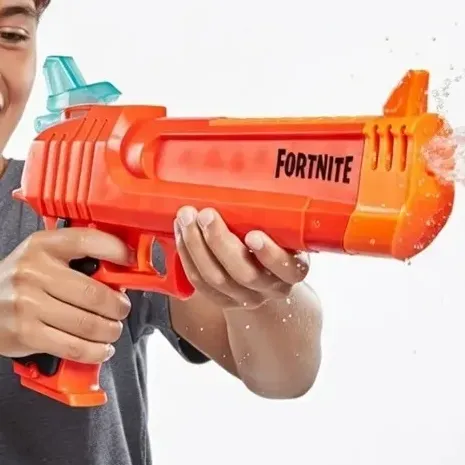 Nerf Super Soaker Pistola Lanza Agua Hasbro Fortnite X Hc Color Naranja