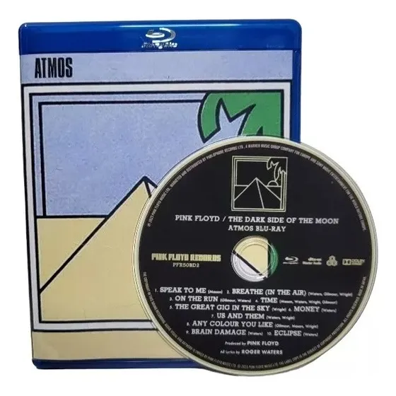 Blu-ray Audio Pink Floyd - The Dark Side Of 2023 Dolby Atmos