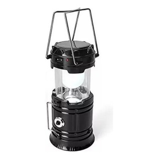 Lámpara Acampar Recargable Energía Solar Farol Camping Lámpara Acampar Recargable Energía Solar Farol Camping