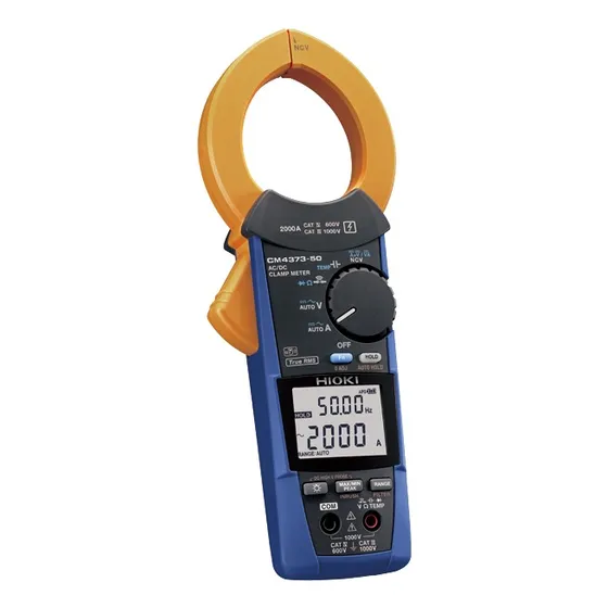 Amperímetro Hioki Cm4373-90 Ac/dc 2000a C/ Conexión Bluetooh