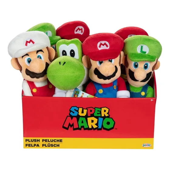 Peluche Super Mario Jakks Super Mario Tamaño Mediano