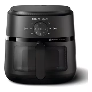 Fritadeira Elétrica Airfryer Digital Philips Walita Série 2000xl 1700w 6,2 Litros Preta 110v Fritadeira Elétrica Airfryer Digital Philips Walita Série 2000xl 1700w 6,2 Litros Preta 110v