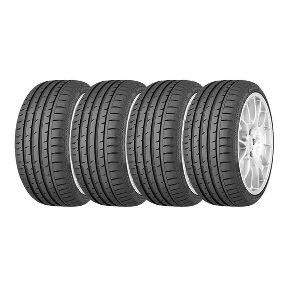 Kit 4 Cubiertas Continental 205/45 R17 Sport Contact 3 84v C
