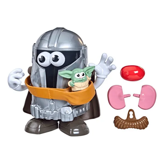 Señor Cara De Papa Mandaloriano Y Niño Potato Hasbro Head