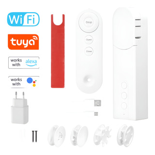 Kit Motor Wifi + Cont P/ Cortina Persiana Rolo Alexa Google Kit Motor Wifi + Cont P/ Cortina Persiana Rolo Alexa Google