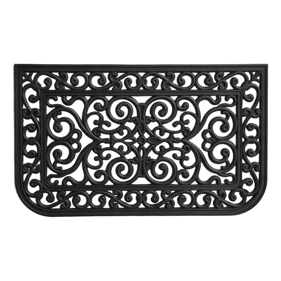 Calloway Mills Haligrand Felpudo Goma In Color Negro