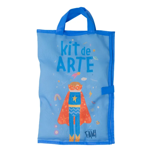 Kit Valija De Arte Para Chicos Manualidades Infantil Mediano