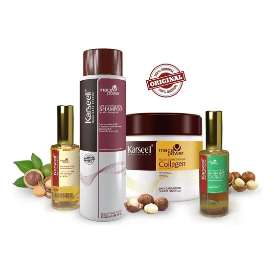 Combo Karseell Máscara + Shampoo  + Oleo + Perfume Novidade