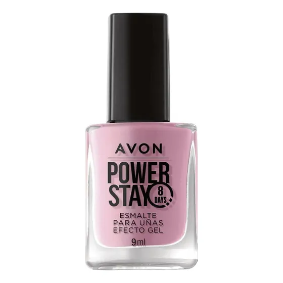 Esmalte Uñas Efecto Gel - Power Stay Avon Color Sweet Blooms