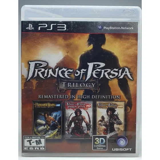 Prince Of Persia Trilogy Ps3 Midia Fisica Seminovo