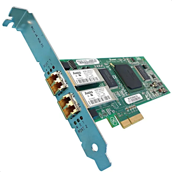 Tarjeta Fibra Dell Poweredge Dual Port Lc 4gb Fc Red San Qle