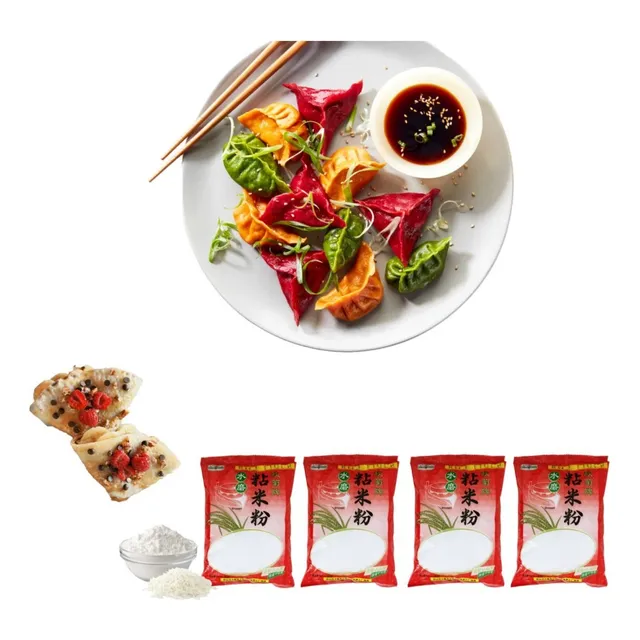 Pack 4u Harina De Arroz 400gr