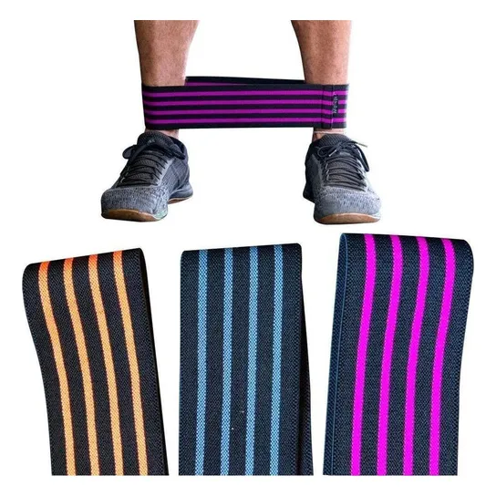 Kit De Faixas Elásticas Hidrolight Suave Hip Band 3 Peças