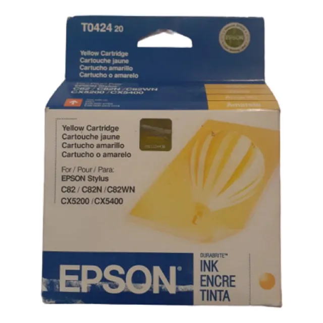 Tinta Original T042420 Amarillo Sylus C82, Cx5200, Cad-2008