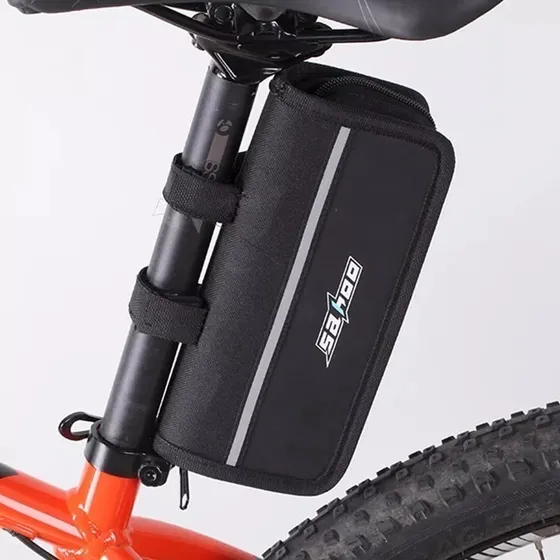 Kit Porta Herramientas + Parches Despinchar Para Bicicleta
