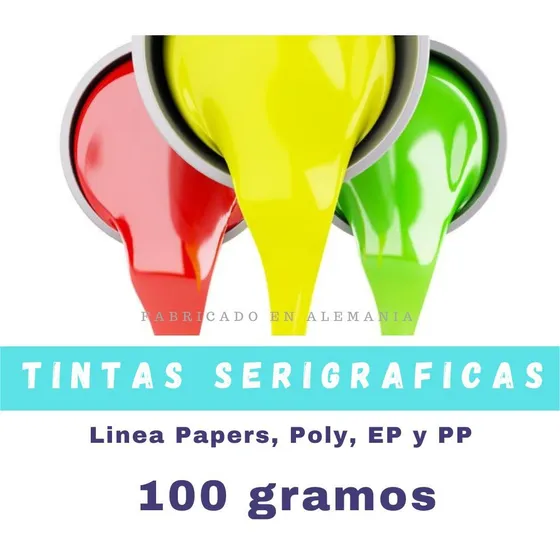 Tinta Para Polipropileno Y Pvc Para Serigrafía 100 Gramos
