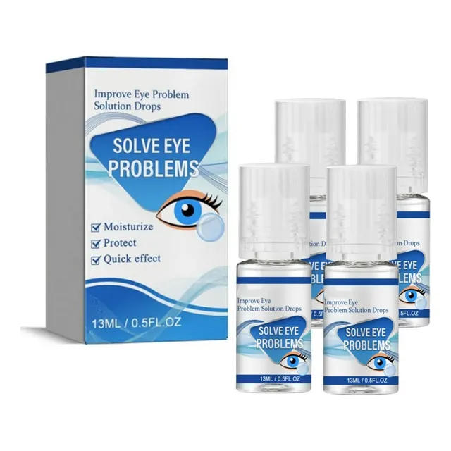 Gotas Oftálmicas Para Revertir La Mejora Del Daño Ocular