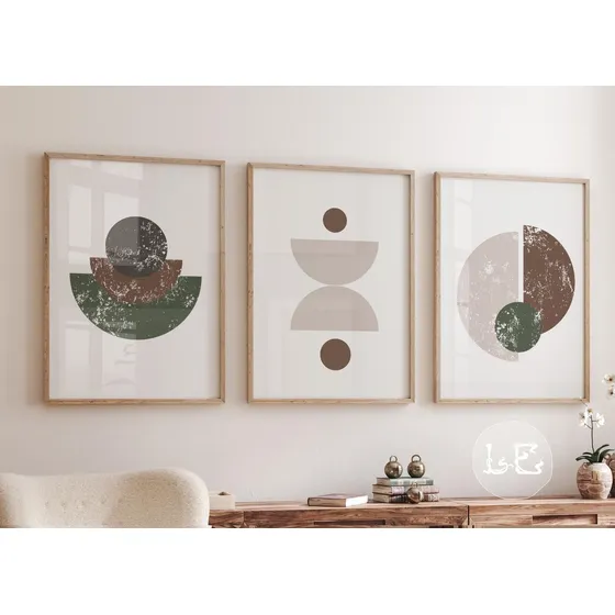 Cuadros Para La Casa Modernos Personalizados X 3 De  21 X 30