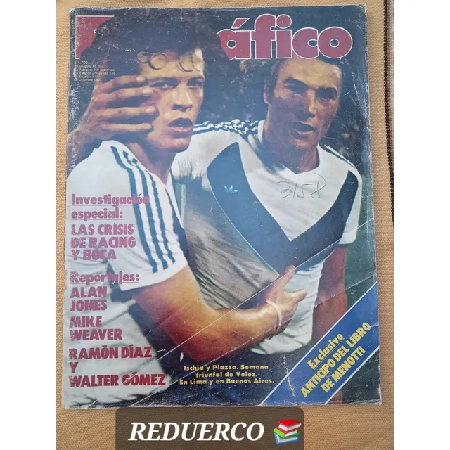 El Gráfico 3158 Mike Weaver Ramón Díaz Maradona 15/4/1980