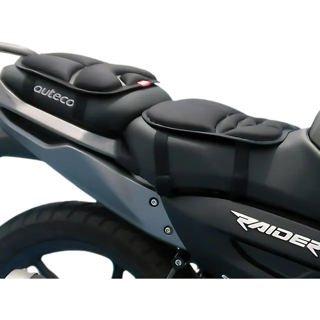 Cojin Moto 2 Unidades Comodo Practico Ajustable Viaje 