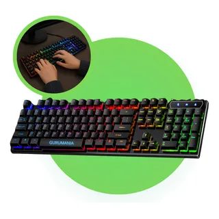 Teclado Gamer Semi MecĂąnico Rgb Led Iluminado Abnt2 Usb Para Pc Xbox Ps5 Ps4 Jogos Preto Idioma PortuguĂȘs Teclado Gamer Semi MecĂąnico Rgb Led Iluminado Abnt2 Usb Para Pc Xbox Ps5 Ps4 Jogos Preto Idioma PortuguĂȘs