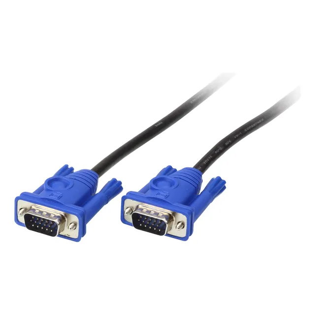 Cable Vga De 1,40 Metros Con Doble Filtro Para Monitor Nuevo
