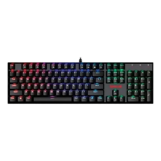 Teclado Mecânico Redragon Mitra Full-Size Switch Outemu Brown ABNT2 RGB