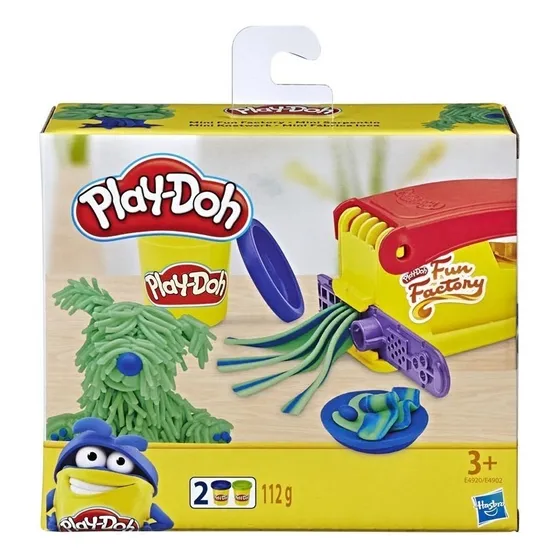 Play Doh Mini Fábrica De La Diversión Hasbro Color Amarillo