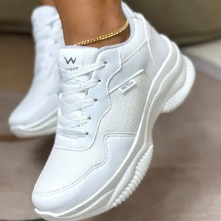 Wayke Tênis Feminino Casual Lançamento Novo Plataforma Confortável