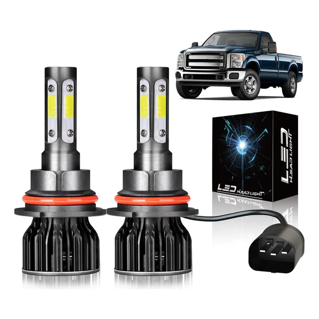 Kit De Faros Delanteros Led 9007 9004 20000lm Luz Alto/bajo