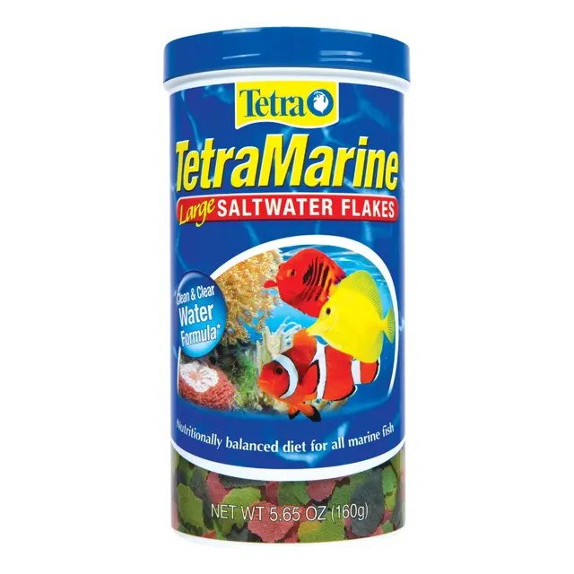 Tetra Tetramarine Alimento En Hojuelas Peces De Agua Salada