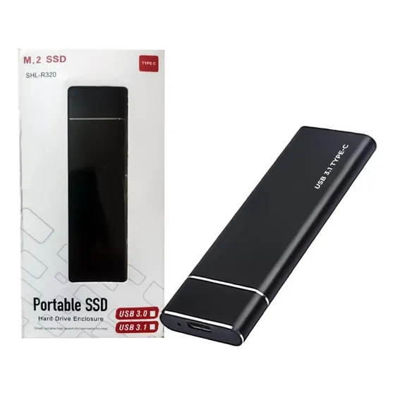 Disco Duro Ssd Externo Portable 512gb Golem M.2 Usb 3.1