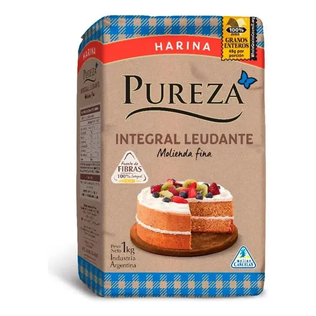 Harina Pureza Integral Leudante 1kg