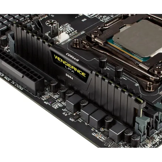 Memoria Corsair Vengeance Lpx, 16 GB, 3200 MHz, Ddr4 Cl16, color negro