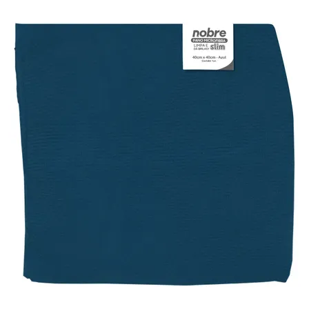 Paños Microfibra Slim 40 X 40 Cm 10 Unidades Color Azul