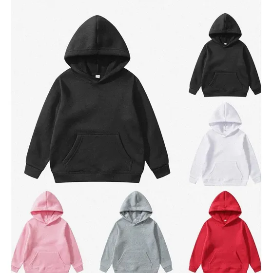 Suéter Capucha Manga Larga Hoodie Para Niño