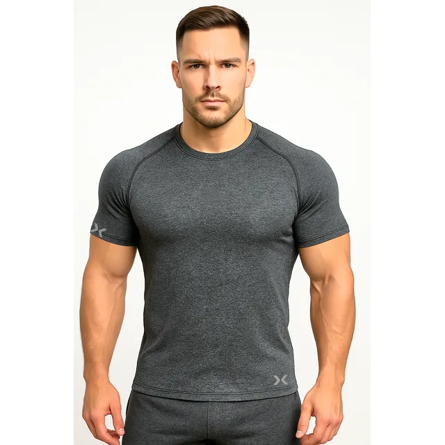 Camiseta De Compresion En Licra Protector Uv Slim Fit Gym