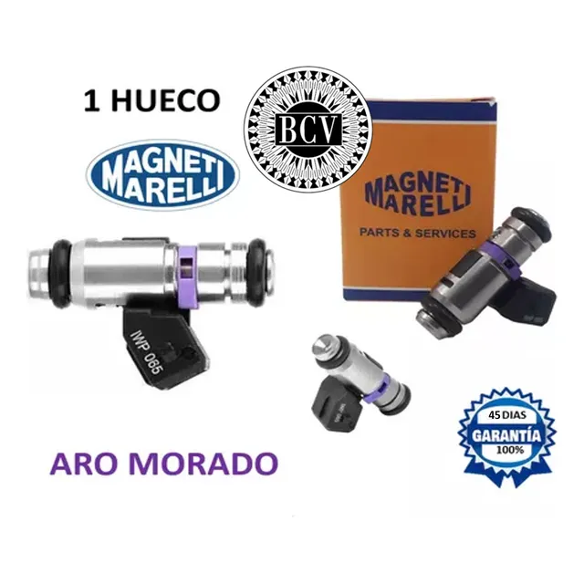 Inyector De Gasolina Fire Fiorino Strada 1.3 Mpi Aro Morado 