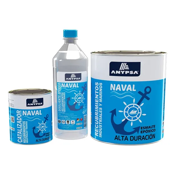 Kit Base Epóxica Naval Alta Duración Anypsa